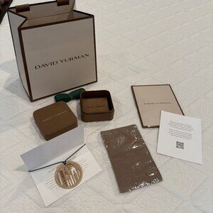 DAVID YURMAN CHAIN 16”-18" in sterling silver, 1.25mm (with extras)